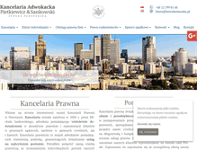 Tablet Screenshot of kancelariasaska.pl